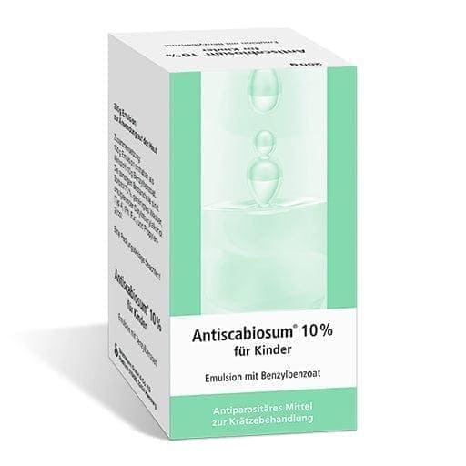ANTISCABIOSUM 10% for children, scabies treatment, early stage scabies rash - UKDorf 