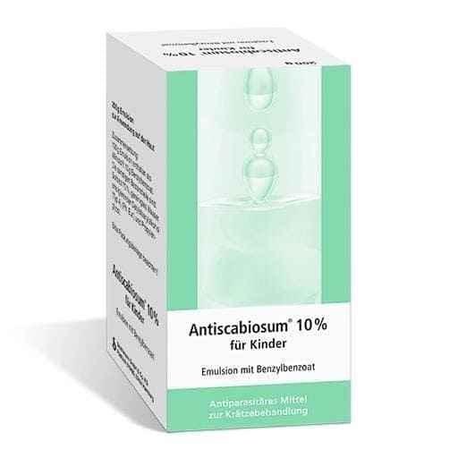ANTISCABIOSUM 10% for children, scabies treatment, early stage scabies rash