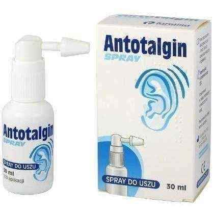Antotalgin spray 30ml, ear wax removal
