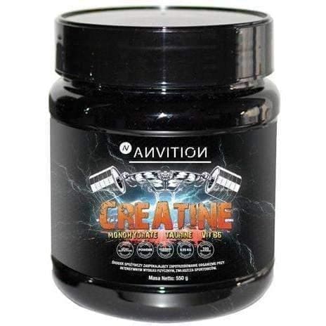 ANVITION Creatine Monohydrate Taurine Vit. B6 UK