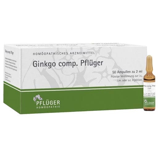 Anxiety, depression, dementia, Alzheimer's disease, GINKGO COMP.Pfluger ampoules - UKDorf 