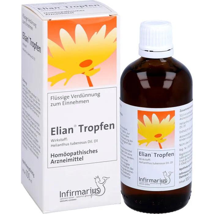 Aperient, aphrodisiac, cholagogue, diuretic, spermatogenic, stomachic, tonic, ELIAN drops - UKDorf 