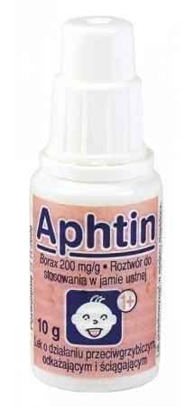 APHTIN liquid, borax UK