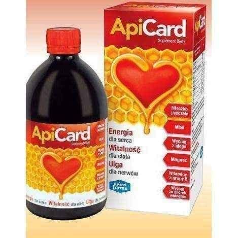 Apicard liquid 500ml, hawthorn extract UK