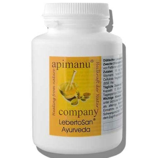 APIMANU LebertoSan Ayurveda capsules - UKDorf 