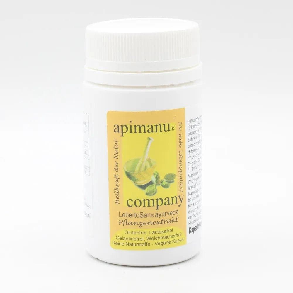 APIMANU LebertoSan Ayurveda, Silymarin, milk thistle UK