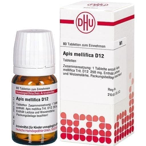 APIS MELLIFICA skin, erythema, swelling, pain UK