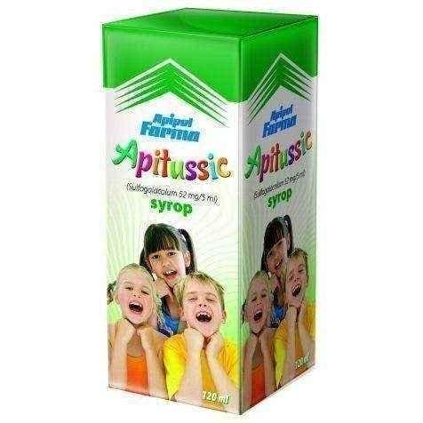 APITUSSIC syrup 120ml, hoarseness, bronchitis UK