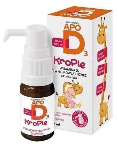 ApoD3 Drops 400j.m. 10ml UK