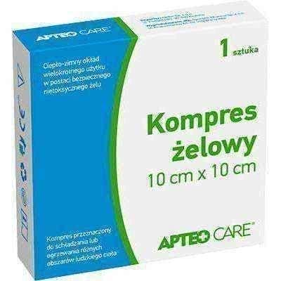 APTEO Care 10cm x 10cm x 1 piece gel compress UK