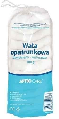 APTEO CARE Cotton-viscose dressing cotton 100g cotton wool UK