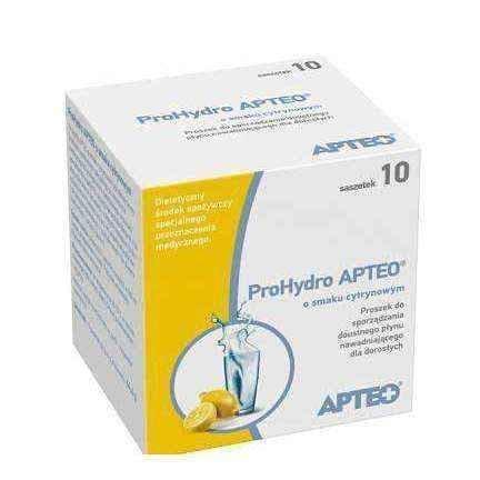 APTEO ProHydro with lemon flavor x 10 sachets UK