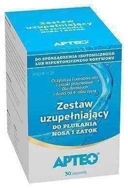 APTEO Supplementary set for rinsing the nose and sinuses x 30 sachets UK