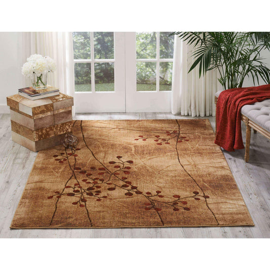 Area rugs - Nourison Somerset Latte Area Rug (5'3 x 7'5) UK