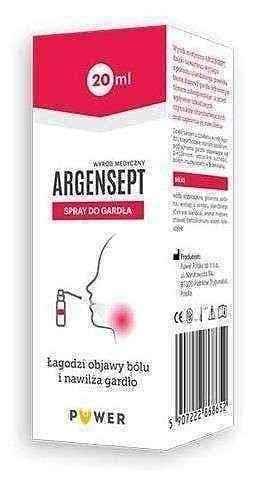 Argensept throat spray 20ml