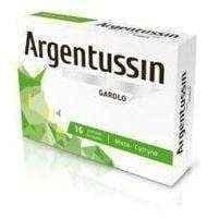ARGENTUSSIN THROAT x 16 lozenges mint-lemon, medicine for sore throat UK