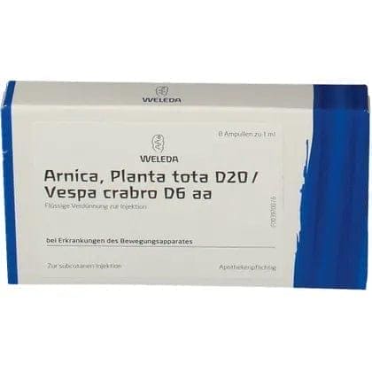 ARNICA PLANTA tota, Vespa Crabro ampoules, diseases of the musculoskeletal system - UKDorf 