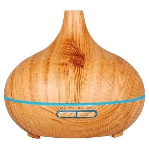 AROMA DIFFUSER, Wooden design with LED - UKDorf 