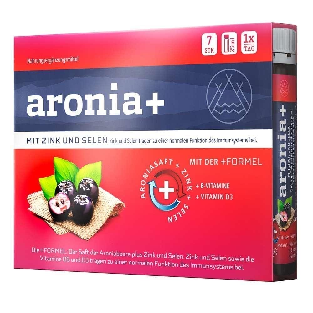 ARONIA+, zinc, selenium and vitamin B12 ampoules UK