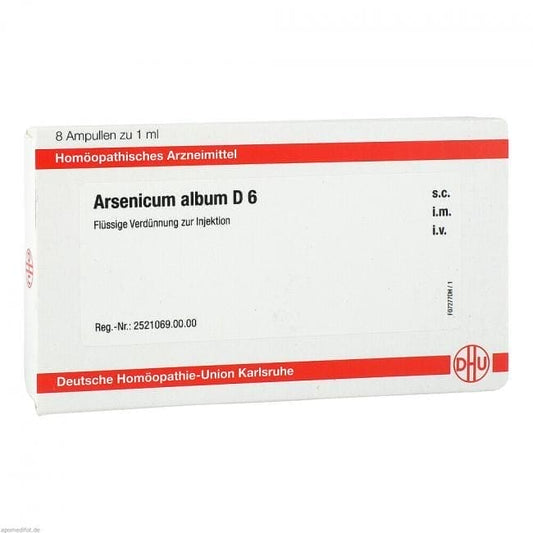 ARSENICUM ALBUM D 6 ampoules - UKDorf 