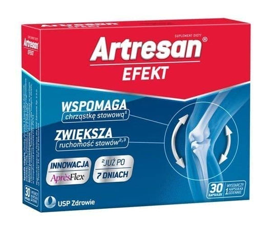 Artresan Efekt, joints and articular cartilage UK