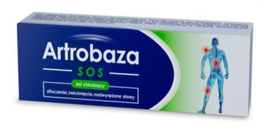 ARTROBAZA SOS Cooling gel, comfrey, peppermint, arnica extract - UKDorf 