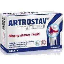 Artrostav Complex x 60 capsules, collagen type 2 UK