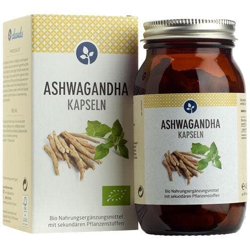 ASHWAGANDHA 300 mg organic capsules, vegan - UKDorf 