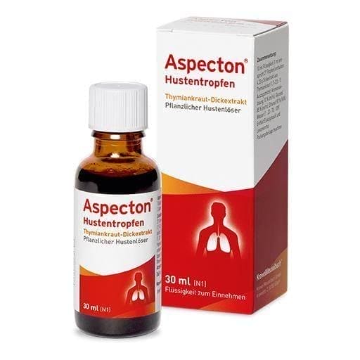 ASPECTON cough drops 30 ml UK