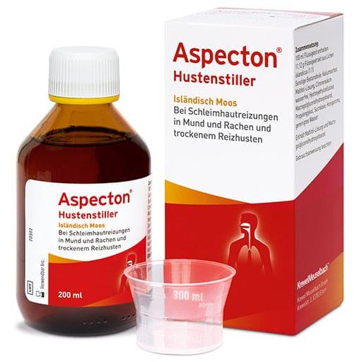 ASPECTON cough suppressant Icelandic moss juice - UKDorf 