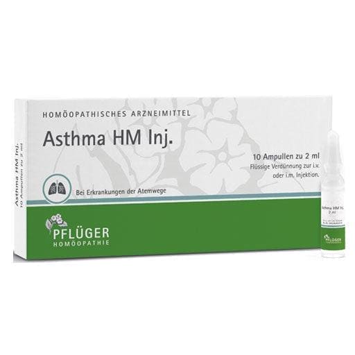 ASTHMA, Homeopathic medicine for respiratory diseases, HM Inj.ampoules - UKDorf 