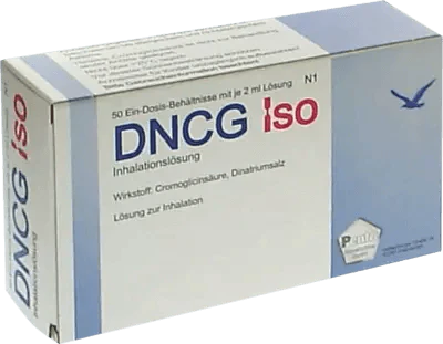 Asthma symptoms, Asthmatic symptoms, DNCG ISO solution for a nebulizer - UKDorf 