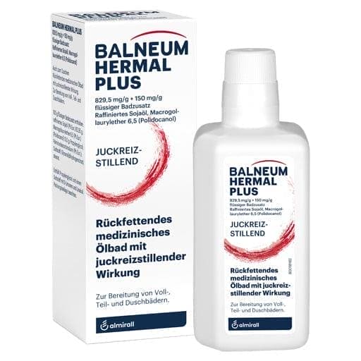 Atopic eczema, neurodermatitis, psoriasis BALNEUM Hermal plus liquid bath additive - UKDorf 