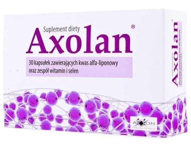 AXOLAN x 30 capsules burning sugar simple UK