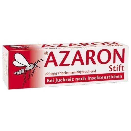 AZARON stick, itching after insect bites UK