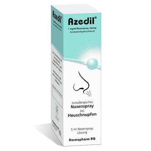 AZEDIL, azelastine hydrochloride nasal spray UK