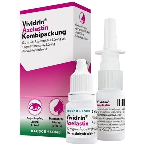 Azelastine hydrochloride nasal spray, VIVIDRIN Azelastine combination pack - UKDorf 