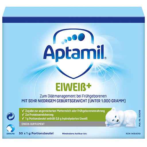 baby food » milk powder, baby formula APTAMIL Protein+ Powder 50 x 1 g