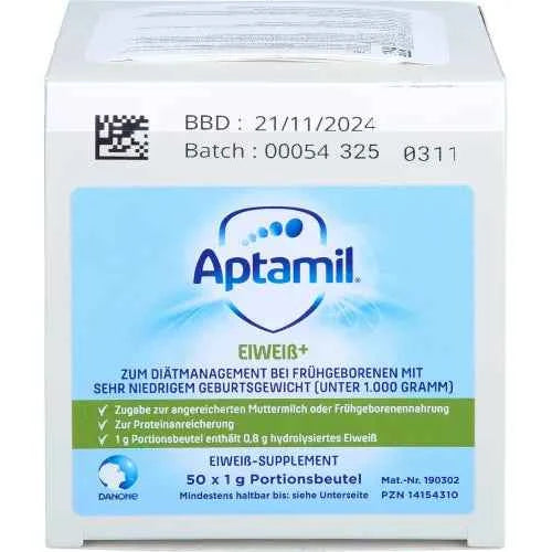 baby food » milk powder, baby formula APTAMIL Protein+ Powder 50 x 1 g