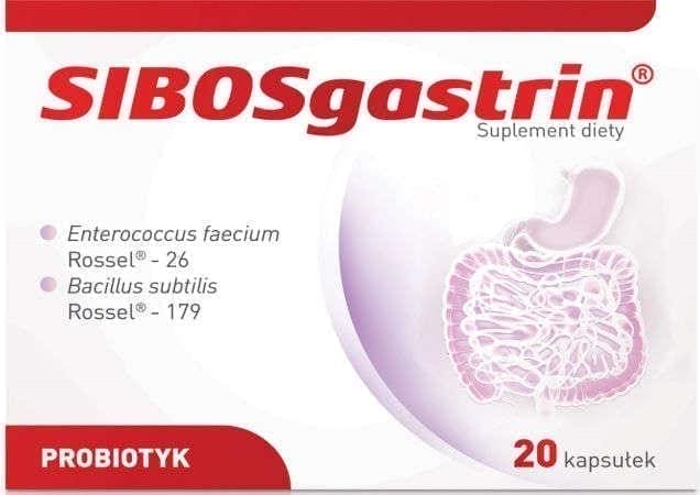 Bacillus subtilis, Enterococcus faecium probiotic, SIBOSgastrin - UKDorf 