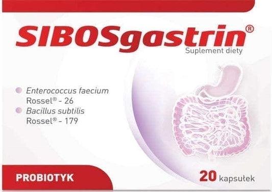 Bacillus subtilis, Enterococcus faecium probiotic, SIBOSgastrin - UKDorf 