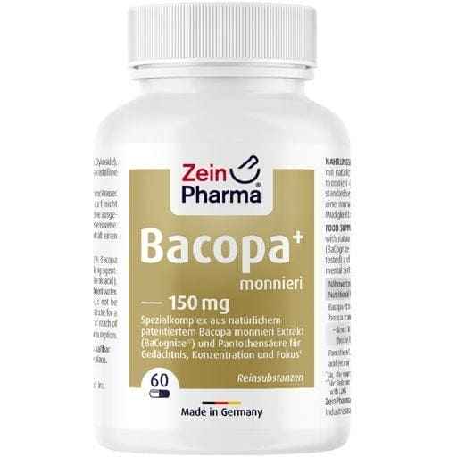 BACOPA Monnieri Brahmi 150 mg capsules