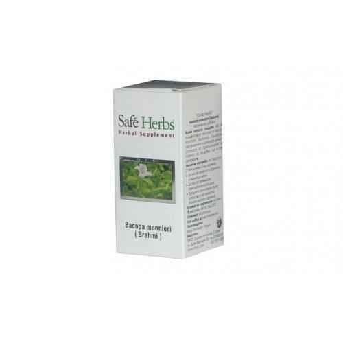 BACOPA MONNIERI BRAHMI 400 mg. 60 capsules SAFE HERBS UK