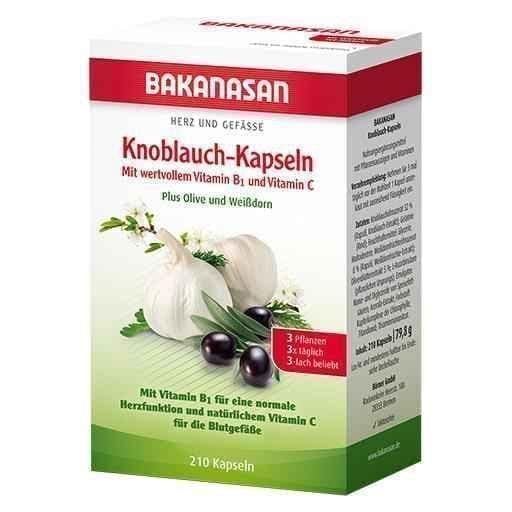 BAKANASAN garlic capsules 210 pcs UK