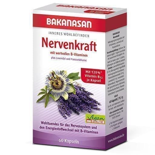 BAKANASAN Nerve Power Capsules 60 pcs UK
