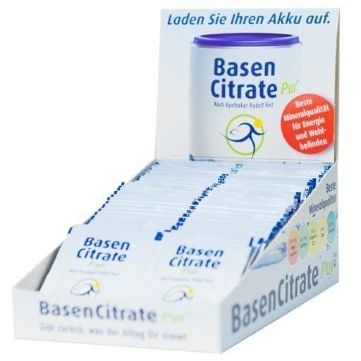 Base Citrate Pur, Potassium Citrate, Magnesium Citrate, Calcium Citrate, Silicic Acid, Zinc Citrate - UKDorf 