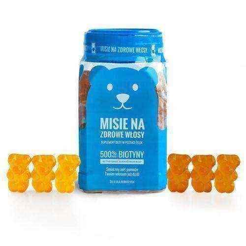 Bears for healthy hair Noble Health jelly x 60 pieces UK