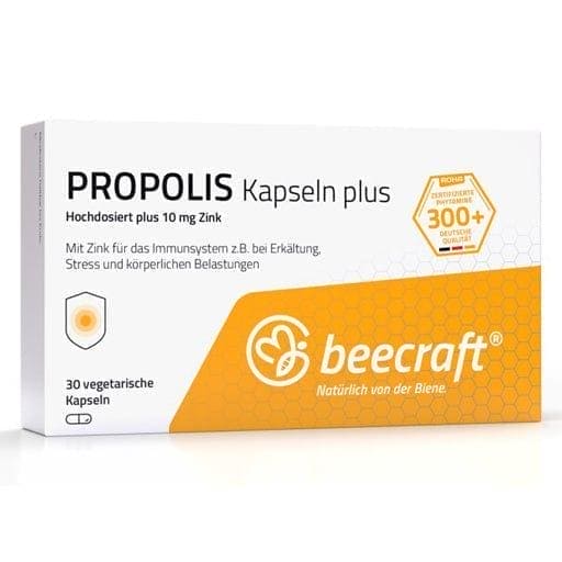 BEECRAFT Propolis Capsules Plus - UKDorf 