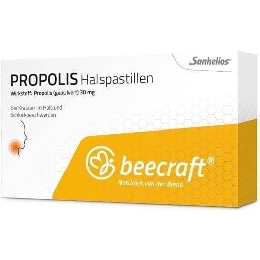 BEECRAFT Propolis throat lozenges 30 pc UK
