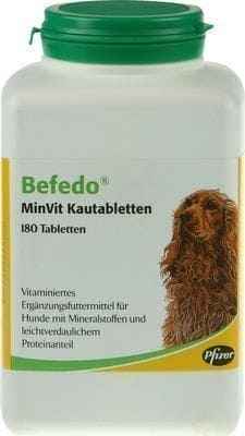 BEFEDO MinVit chewable dog vitamins and mineral supplements